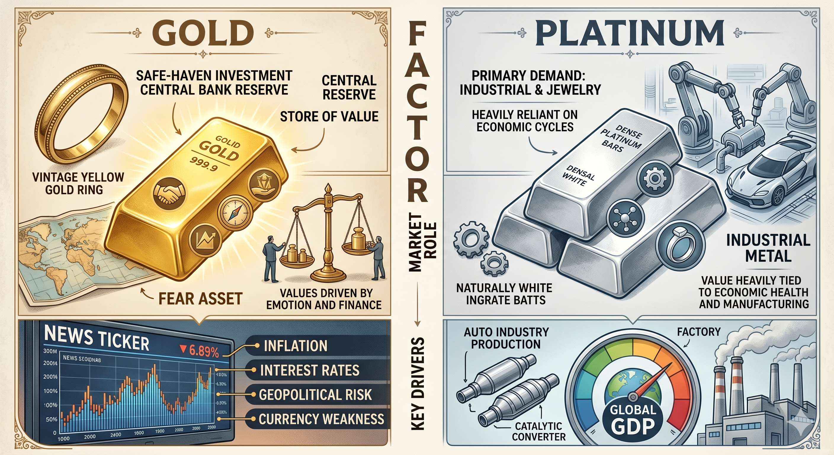 Is Platinum Worth More Than Gold